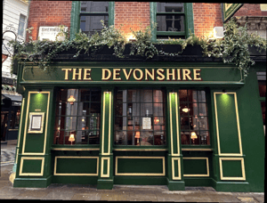 The Devonshire Pub Front